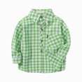 thumbnail image 1 of Splozh T-shirt à Col Rond pour Enfants T-shirt d'Été à Motif Mignon à Manches Longues T-shirt pour Enfants T-shirt à Manches Longues pour Enfants, Vert Pâle, 17-18 Ans, 1 of 3