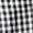03-Black White Plaid, variant on Womens Striped Gingham Palazzo Capri Pants Pajama Wide Leg Lounge Trousers Plaid Cute Crop PJ Bottoms with Pockets Red White Stripe Large