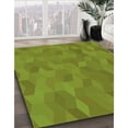 thumbnail image 3 of Ahgly Company Machine Washable Indoor Rectangle Transitional Pistachio Green Area Rugs, 2' x 4', 3 of 7