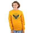 thumbnail image 3 of Defender Freedom Patriotic Eagle Long Sleeve TShirt Men Women Brisco Brands L, 3 of 6