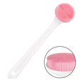 thumbnail image 6 of Household Long Handle Silicone Bath Brush for Exfoliating and Massaging Back Scrubber Cleansing Body Wash Tool, 6 of 9