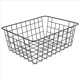 thumbnail image 3 of Cesta con Cable de Hierro , Cestas Almacenamiento Metal Sin BañO Intercalado Organizador Cocina Negro, 3 of 10