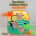 thumbnail image 4 of Toss Cornhole Toy Throwing Game Toy 3 in 1 Convenient Scoring Folding Storage Multiplayer Competitive Target Exercising Mind Entertainment Cloth Splash Cornhole Set Toy Child Toy, 4 of 6