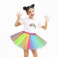 thumbnail image 4 of NOLDARES Infant Baby Girl Skirt Toddler Girls Solid Color Tulle Skirts Birthday Outfits for Little Girls Dress Up(Pink,2-8 Years), 4 of 4