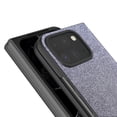thumbnail image 4 of ELEHOLD Case for Google Pixel 9 Pro Fold/Fold2, Luxury Anti-Scratch Bling Glitter PU Leather Case with Wireless Charging,Black, 4 of 6