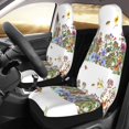thumbnail image 5 of Sigee Herbs and Wildflowers for Universal Car Seat Covers, Premium Car Seat Protector Set for Cars, SUVs, Trucks, 5 of 5
