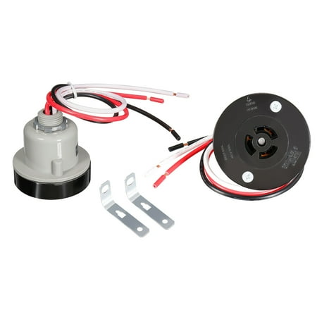 Photocell Light Sensor, IP 65 Photo Control Base Light ...
