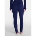 thumbnail image 3 of ClimateRight by Cuddl Duds Women’s Warmest Therma Suede High Rise Thermal Base Layer Legging, Sizes XS to 4X, 3 of 5