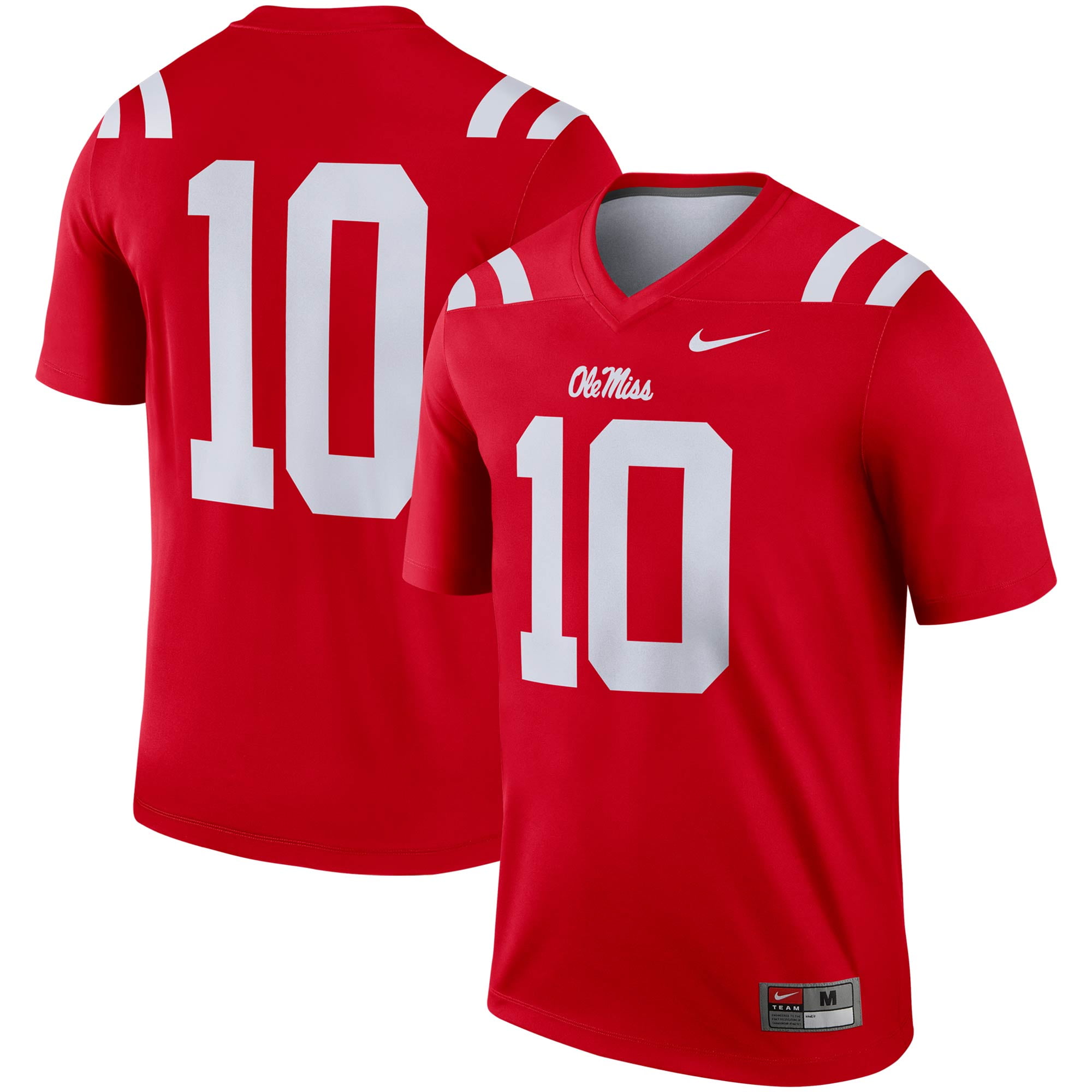 #10 Ole Miss Rebels Nike Legend Jersey - Red - Walmart.com - Walmart.com