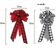 thumbnail image 3 of Bjxy Extra Large Bows Christmas Tree Sparkle Bowknot Charms Decoration Ornament Party, 3 of 5