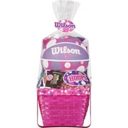 Wilson Pink Basketball Easter Basket
