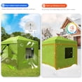 thumbnail image 2 of Quictent 10x20 ft Pop up Canopy with Mesh Window Sidewalls Ez up Canopy Tent Instant Shelter for Outdoor, Green, 2 of 7