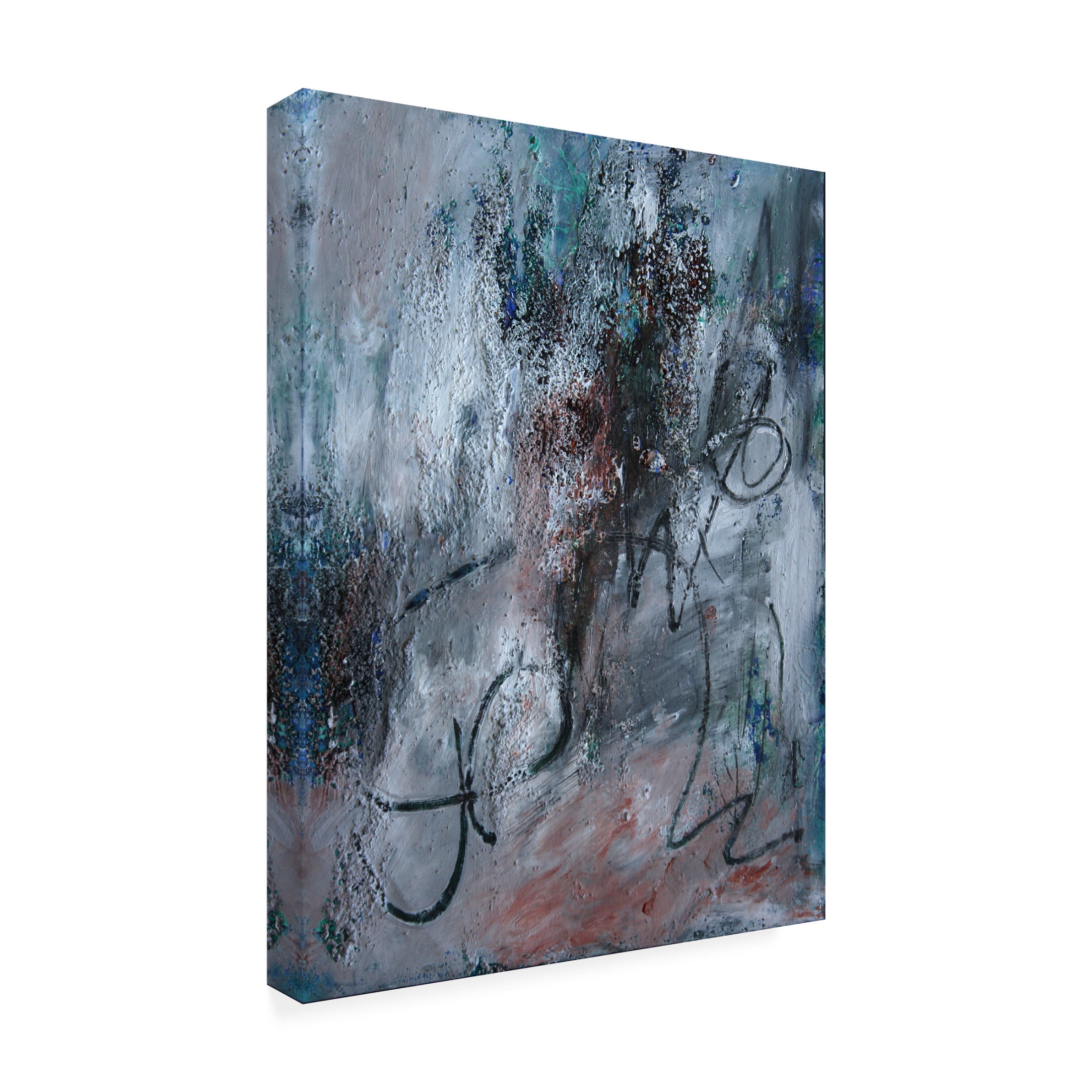 Canvas Wall Art - Deb Chaney 'Dw Iii' Wall Art for Living Room, Bedroom, or Office Décor by Trademark Fine Art - 14 x 19 Inches