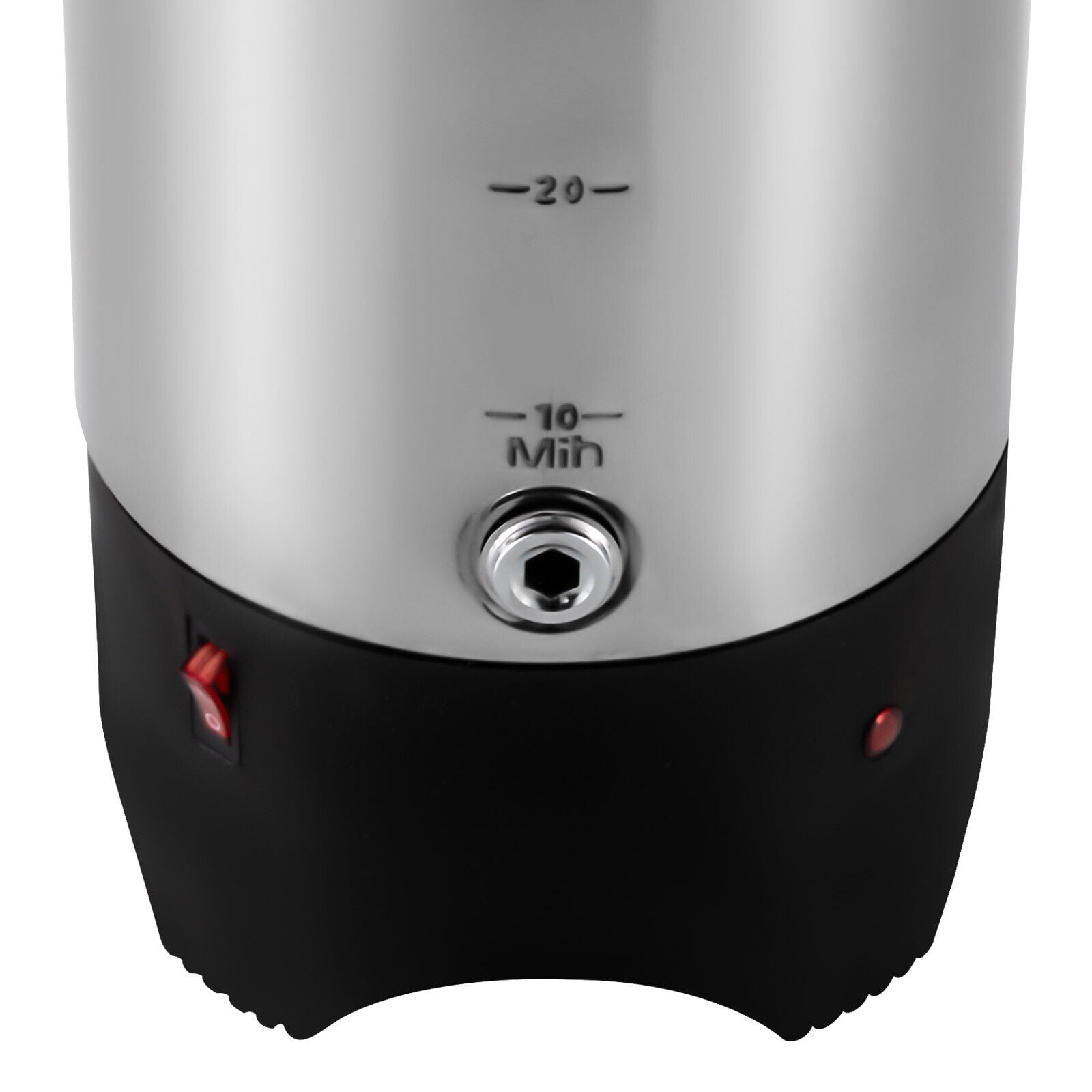 ZhdnBhnos 30-Cup Commercial Coffee Urn Percolator Tea Maker