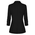 thumbnail image 2 of Blazer Genhoo para mujer, manga larga, parte delantera abierta, talla S, 2 of 6