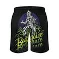thumbnail image 3 of Beetlejuice Men's Swim Trunks Board Shorts Drawstring Elastic Waist Quick Dry Swimsuits Beach Shorts with Pockets 3XL, 3 of 8