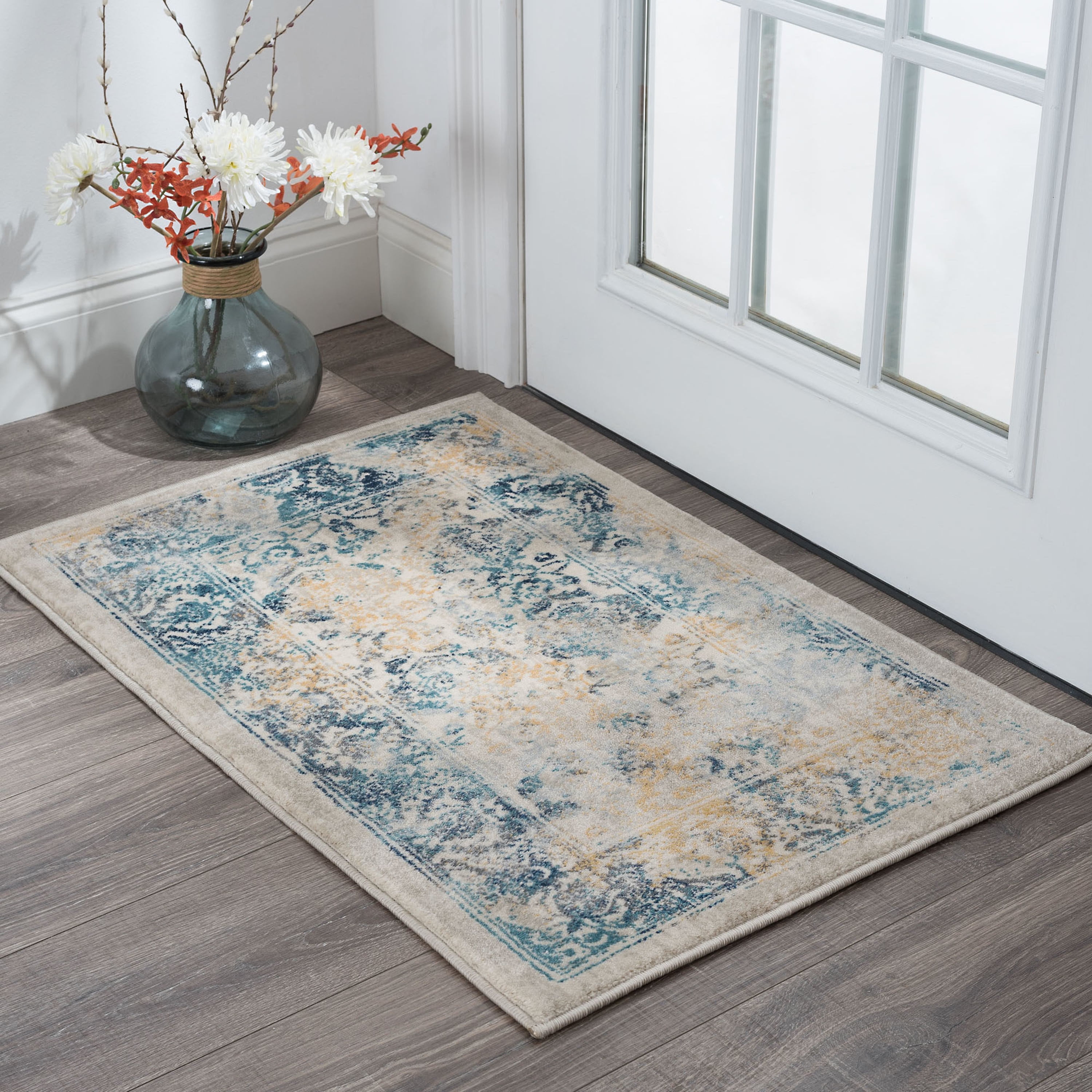 Bliss Rugs Roni Traditional Indoor Scatter Mat Rug