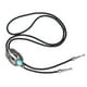 thumbnail image 1 of Corbata Bolo Tie Yinane Vaquero Occidental Americano Plata Antigua, 1 of 4