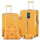 thumbnail image 1 of Juego de equipaje Joyway de 5 piezas con portavasos expandible un 25% naranja, 1 of 8