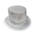 thumbnail image 5 of Cow Boy Hat - Cowboy Hat With And Crystal For Party Jazz Celebration Headwear,Silver,One Size, 5 of 6