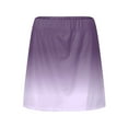 thumbnail image 4 of BKQCNKM Women'S Skirts Mini Skirts For Women Womens Casual Solid Tennis Skirt Yoga Sport Active Skirt Shorts Skirt Dresses For Women 2023 Purple Dress L, 4 of 6