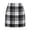 White, variant on Landzoo One Women's High Waist Plaid A Line Pencil Skirt Tight Fitting Mini Wool Skirt Beautiful Cozy Women's Dress