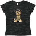 thumbnail image 3 of Inktastic Little Gent Yorkie Women's T-Shirt, 3 of 5