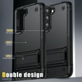 thumbnail image 5 of SaniMore for Samsung Galaxy S22 Plus Case 2022, Military Grade Shockproof Cover Heavy Duty Hybrid Soft TPU+Hard PC Case Non-Slip Gripping Case with Hidden Kickstand, Black, 5 of 8