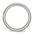thumbnail image 2 of Titanium 7mm Satin Wedding Ring Band Jewelry Sz 6.5, 2 of 4