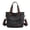 Black, variant on Sunyuer Canvas Tote Bag for Women, Crossbody Bag Handbag with Zipper Shoulder Bag for Shopping Travel Work