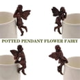 thumbnail image 5 of WMGHA Miniature Fairies Figurines Flower Pot Huggers Mini Resin Flying Angel Sculpture Fairy Garden Accessories Planter Pot Hanger Outdoor Garden Lawn Decoration,Vintage Angel Statue Decor, 5 of 6