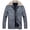 04 Blue, variant on Fleece Jacket Mens Big and Tall Sherpa Lined Warm Winter Coats Zipper Fur Lapel Collar Cargo Military Windbreaker Jackets