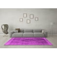 thumbnail image 3 of Ahgly Company Indoor Rectangle Oriental Pink Industrial Area Rugs, 7' x 10', 3 of 4