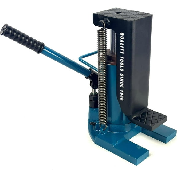 TEMCo TH0023 Hydraulic Container/Machine Toe Jack (5-10 Ton) Lift Capacity