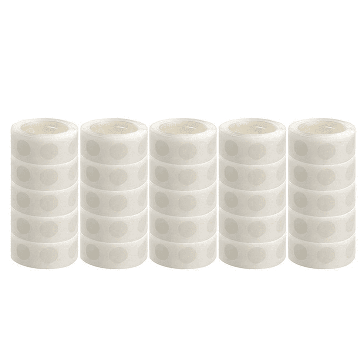 100 Rolls Glue Point Clear Balloon Glue Removable Adhesive Dots Double Sided Dots Glue Tape for Balloons Wedding Decors