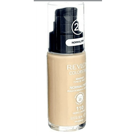 Revlon ColorStay Makeup with SoftFlex, Normal/Dry Skin, Ivory 110, 1 Ounce