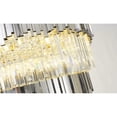 thumbnail image 3 of Design Living 60-Light Chrome Chandelier With Clear Crystals, 3 of 6