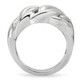 thumbnail image 4 of Womens Silver Ring High polished (no plating) 316L Stainless Steel Ring with No Stone TK147, 4 of 5