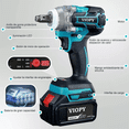 thumbnail image 5 of Kit Llave De Impacto 1/2 Sin Escobilla, inalámbrica De 48v 4en1, 5 of 5