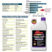Lubegard Complete Synthetic Power Steering Fluid, 1 qt