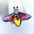 thumbnail image 4 of GKNET Cute Rhinestone Bee Brooch Fashionable Colorful Crystal Animal Pin-yellow, 4 of 6