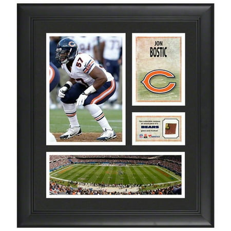 NFL - Jon Bostic Chicago Bears Framed 15x17 Collage with Game-Used Ball
