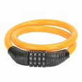 thumbnail image 1 of Bike Lock Cable, Bicycle Cable Lock With 4 Digit Combination & Large Lock Head, Resettable Kids Bike Cable Lock, 2 Ft X 0.45, 1 of 2