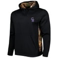 thumbnail image 2 of Men's Dunbrooke Black/Camo Colorado Rockies Ranger Pullover Hoodie, 2 of 4
