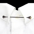 thumbnail image 4 of Alfiler de barra de cuello clásico para hombres, con , broche Pin Ropa Decoración Joyería Joyería Decoración para , diamante amarillo Yinane Clips para la barra del cuello de la camisa, 4 of 8