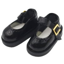 IBASETOY 1 Pair Mini Doll Shoes For Diy Doll Costumes Of Single Buckle Accessories And Decoration