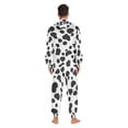 thumbnail image 4 of FORMRS Onesies Pajama for Adults Unisex Hoodie Winter Jumpsuit One Piece Sleepwear, Sizes S-2XL, Cow Spots, 4 of 7