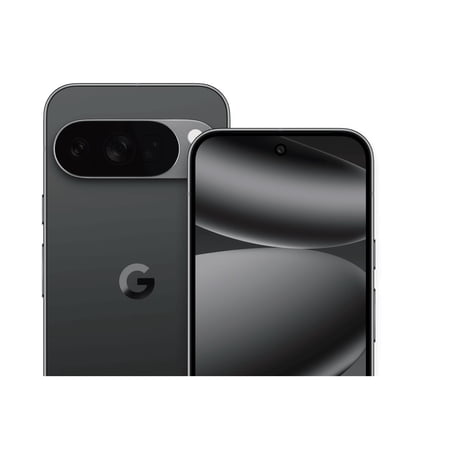 Google Pixel 10 Pro - Unlocked Android Smartphone - Gemini AI Assistant, Triple Rear Camera System, Fast-Charging 24+ Hour Battery, and 6.3" Super Actua Display - Obsidian - 128 GB (2025 Model)
