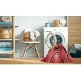 thumbnail image 2 of Ahgly Company Machine Washable Indoor Square Transitional Red Area Rugs, 8' Square, 2 of 7