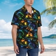 thumbnail image 6 of Picia Retro Truck Gentle Cotton Regular Fit Short Sleeve Casual Hawaiian Shirt for Men-XX-Large, 6 of 8